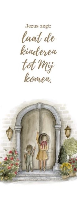 Jezus zegt: Laat de kinderen tot Mij komen - boekenlegger