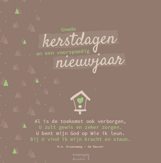 Goede kerstdagen en een voorspoedig nieuwjaar kaart 65509944