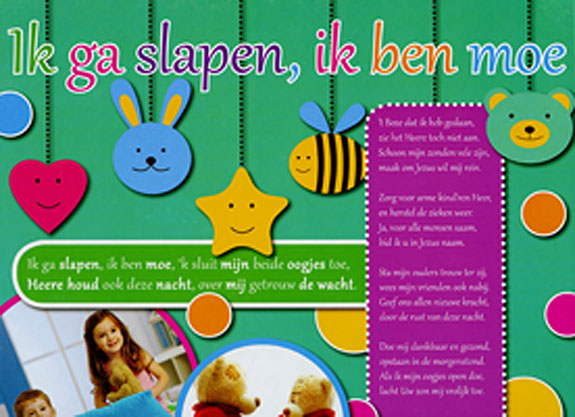 Wandbord - Ik ga slapen, ik ben moe - 8997229991795