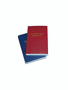 KJV New Testament & Psalms red (E9F)