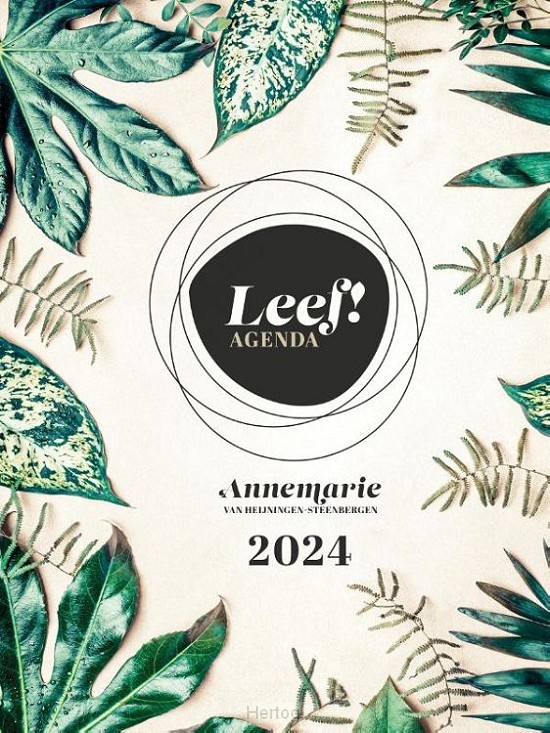 LEEF! Agenda 2025 groot formaat 9789029734325