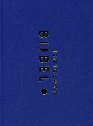 Naardense Bijbel - gebonden linnen blauw