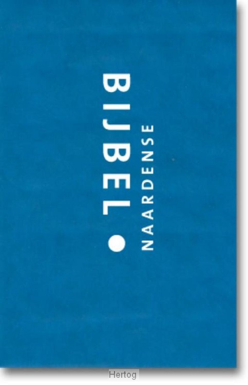 Naardense Bijbel met deuterocanonieken - blauw