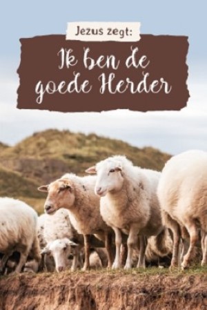 Jezus zegt: Ik ben de goede Herder - minikaart