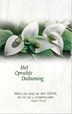 Kaarten - Met Oprechte Deelneming + tekst SV