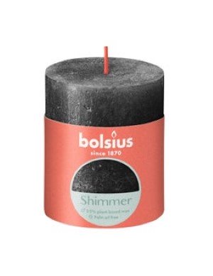 Stompkaars rustiek shimmer - anthracite