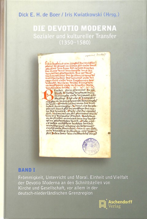 Die Devotio Moderna. Sozialer und kultureller Transfer (1350-1580) 2 Banden (2e hands)