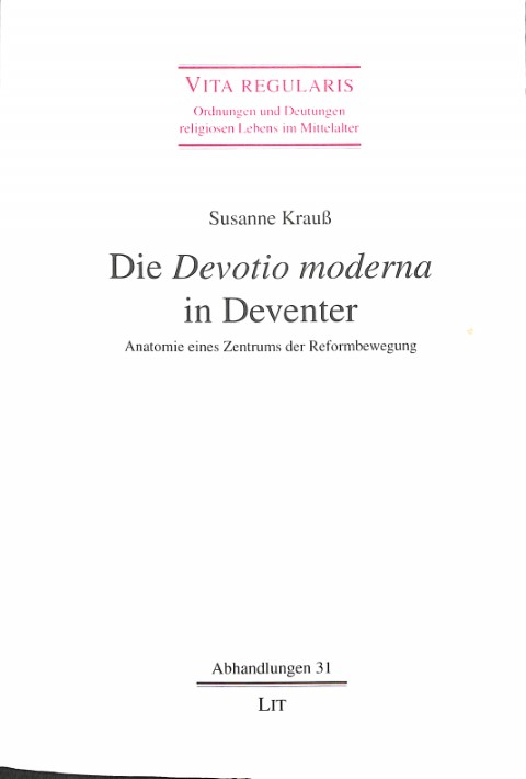 Die Devotio moderna in Deventer (2e hands)