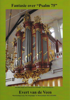 Fantasie over Psalm 75 - Notenschrift