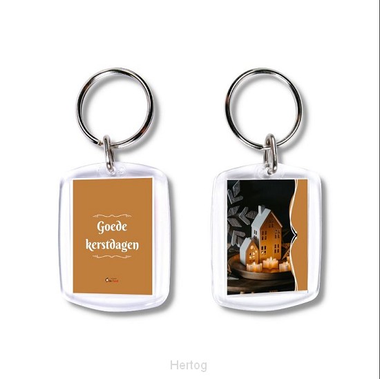 Goede kerstdagen - sleutelhanger