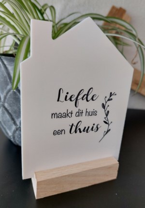Liefde maakt dit huis een thuis - Huisje voor jou
