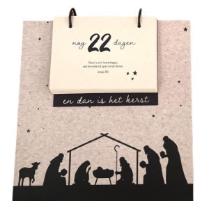 Adventskalender neutraal - Studio Stien