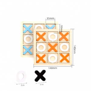 Boter, kaas en eieren - Houten spel
