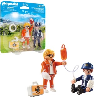 Spoedarts en politieagente - playmobil