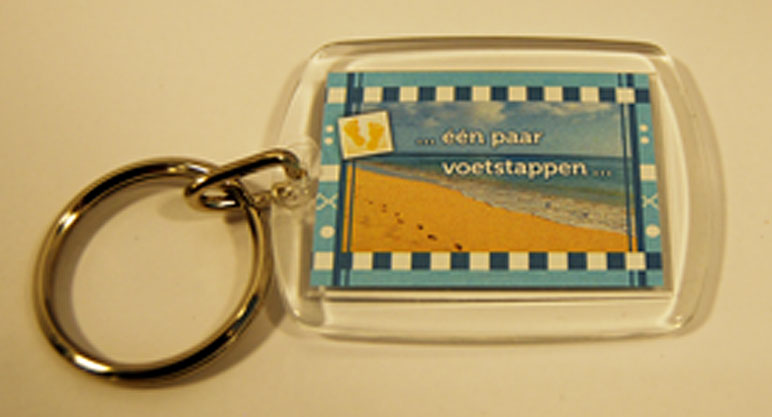 Sleutelhanger - ... een paar voetstappen