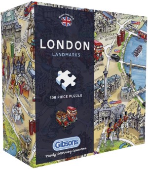 London Landmarks - giftbox 500 stukjes