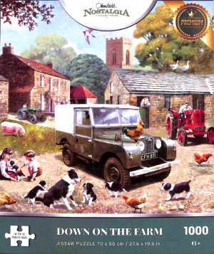 Down on the farm - puzzel 1000 stukjes