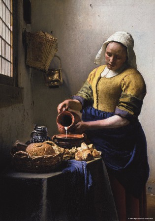 Het melkmeisje - Johannes Vermeer