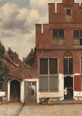 Het straatje - Johannes Vermeer - 1000 stukjes