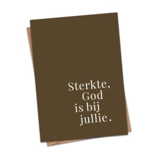 Sterkte, God is bij jullie.
