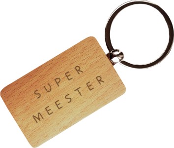 Super Meester - sleutelhanger