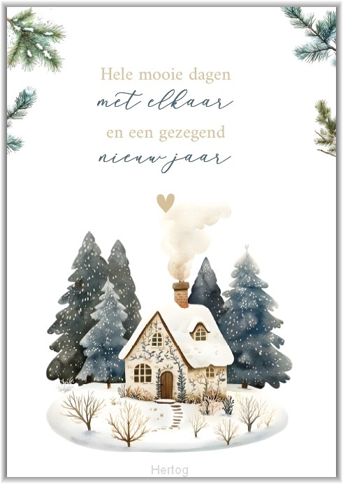 Hele mooie dagen met elkaar en een gezegend nieuwjaar