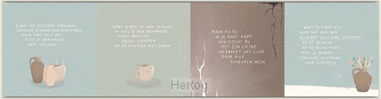 Je bent als kostbaar aardewerk - zigzagluikje