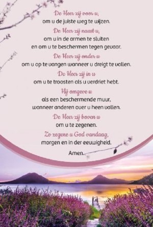 Zegen van St.Patrick - minikaart