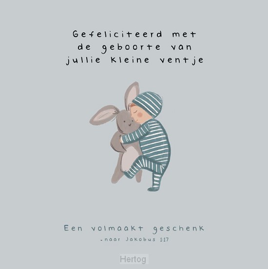 Geboorte zoon - kaart
