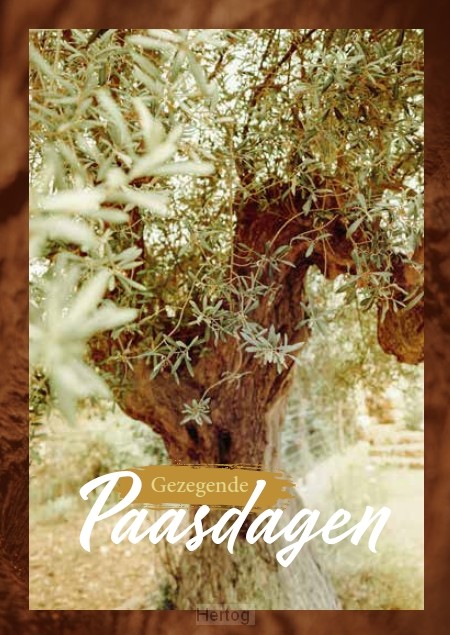 Gezegende Paasdagen - wenskaart