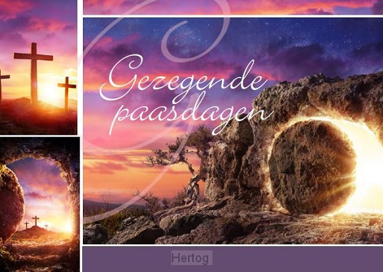 Gezegende Paasdagen - wenskaart