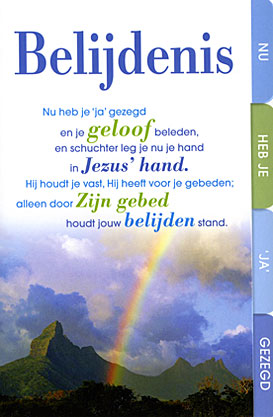 Nu heb je 'ja' gezegd - wenskaart