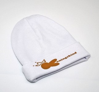 Koningskind - babymuts wit