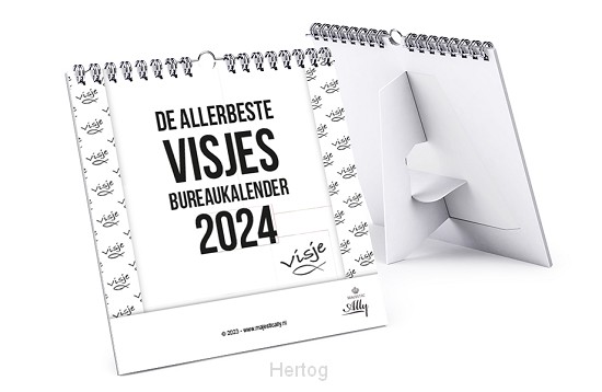De allerbeste visjes - bureaukalender 2024