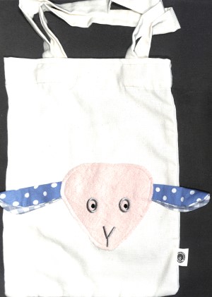 Linnen tas - schaapje