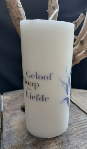 Geloof hoop en liefde - Stompkaars vissen