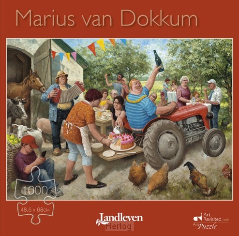 Tuinfeest Marius van Dokkum - 1000 stukjes