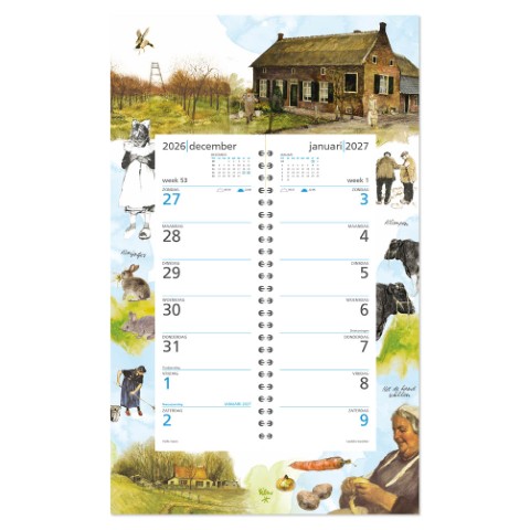 Weekomlegkalender RP Boomgaard & boerderij 2027