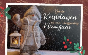 Map Goede Kerstdagen en een Voorspoedig Nieuwjaar 