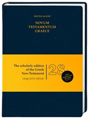 Novum Testamentum Graece 28 Großdruck Ausgabe