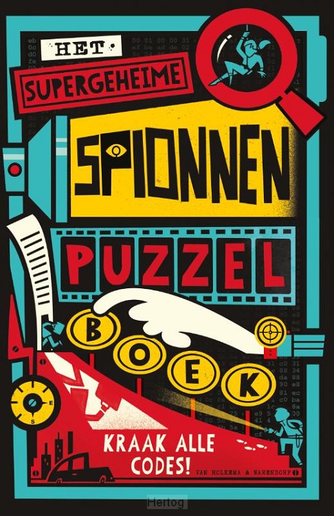 Het supergeheime spionnenpuzzelboek