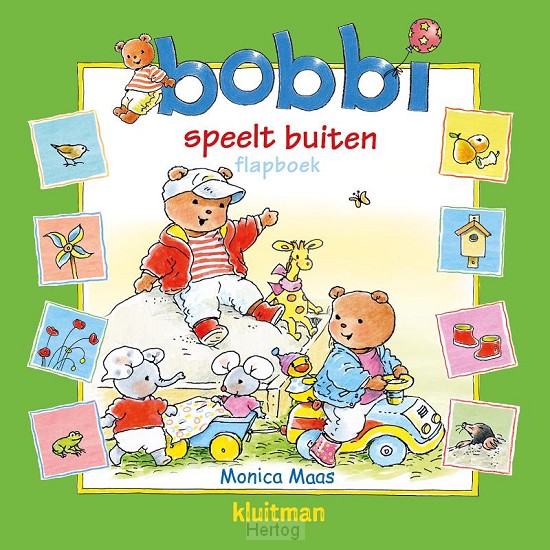 Bobbi speelt buiten - flapboek