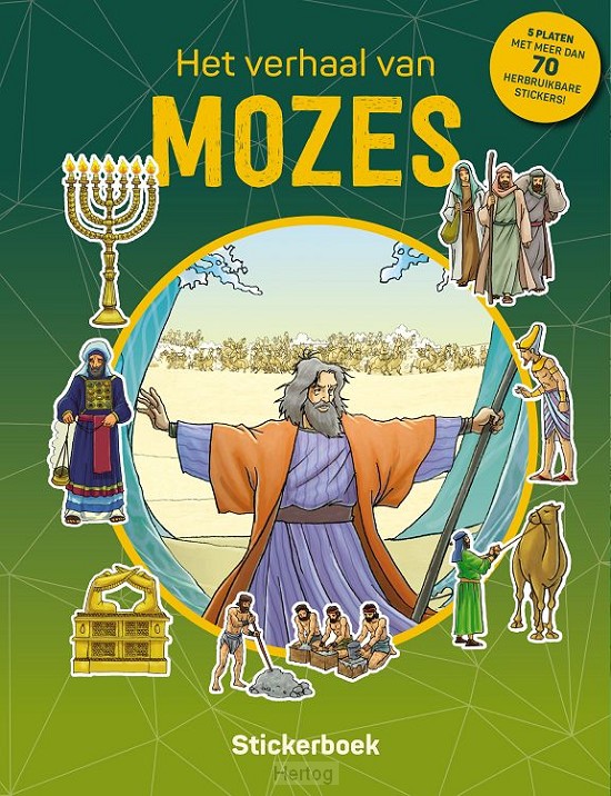 Het verhaal van Mozes - stickerboek
