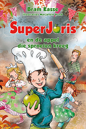 SuperJoris en de appel die sproeten kreeg