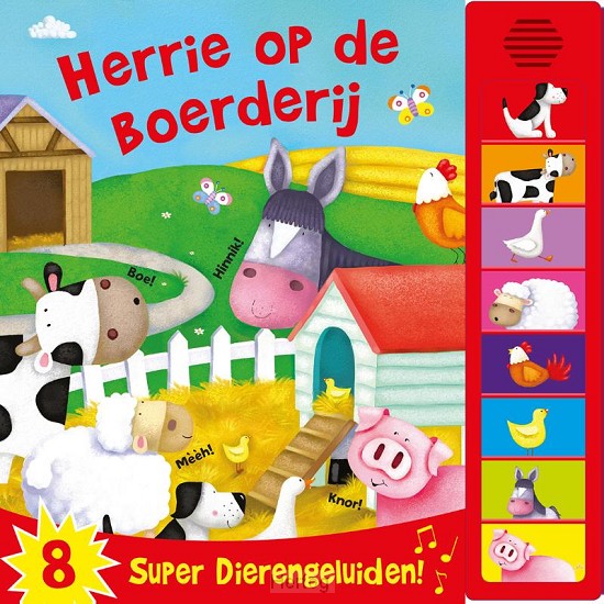 Herrie op de boerderij - 8 super dierengeluiden!