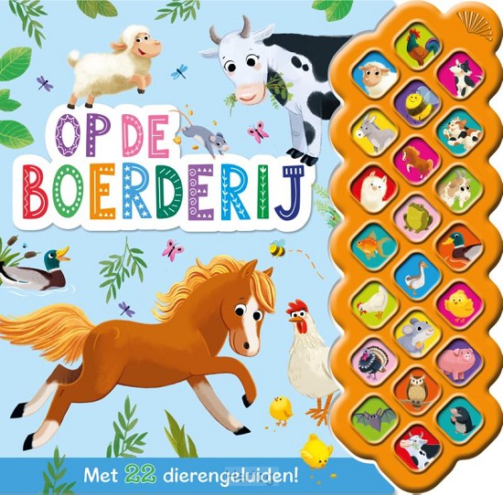 Op de boerderij - met 22 dierengeluiden!