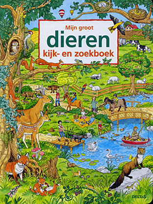 Mijn groot dieren kijk- en zoekboek