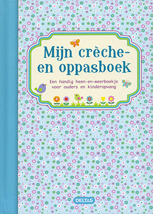 Mijn crèche- en oppasboek blauw