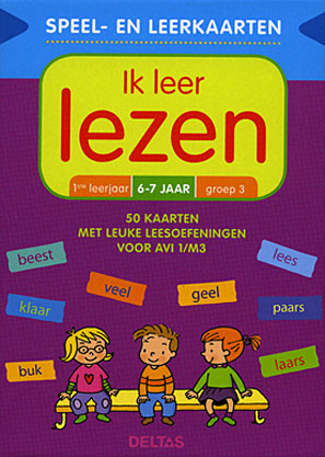 Speel- en leerkaarten - Ik leer lezen