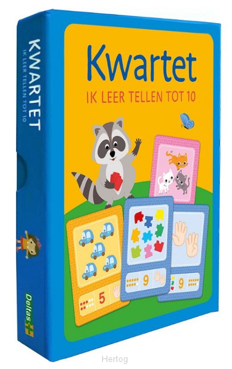 Ik leer tellen tot 10 - kwartet